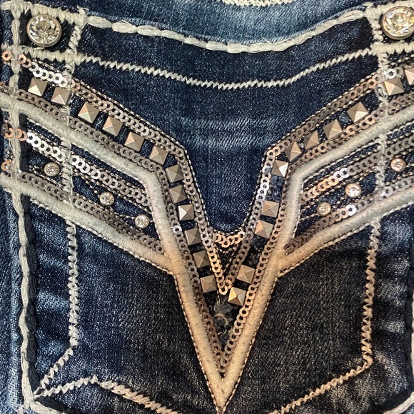 Vigoss jeans Chelsea boot cut size 25 - Picture 2 of 4